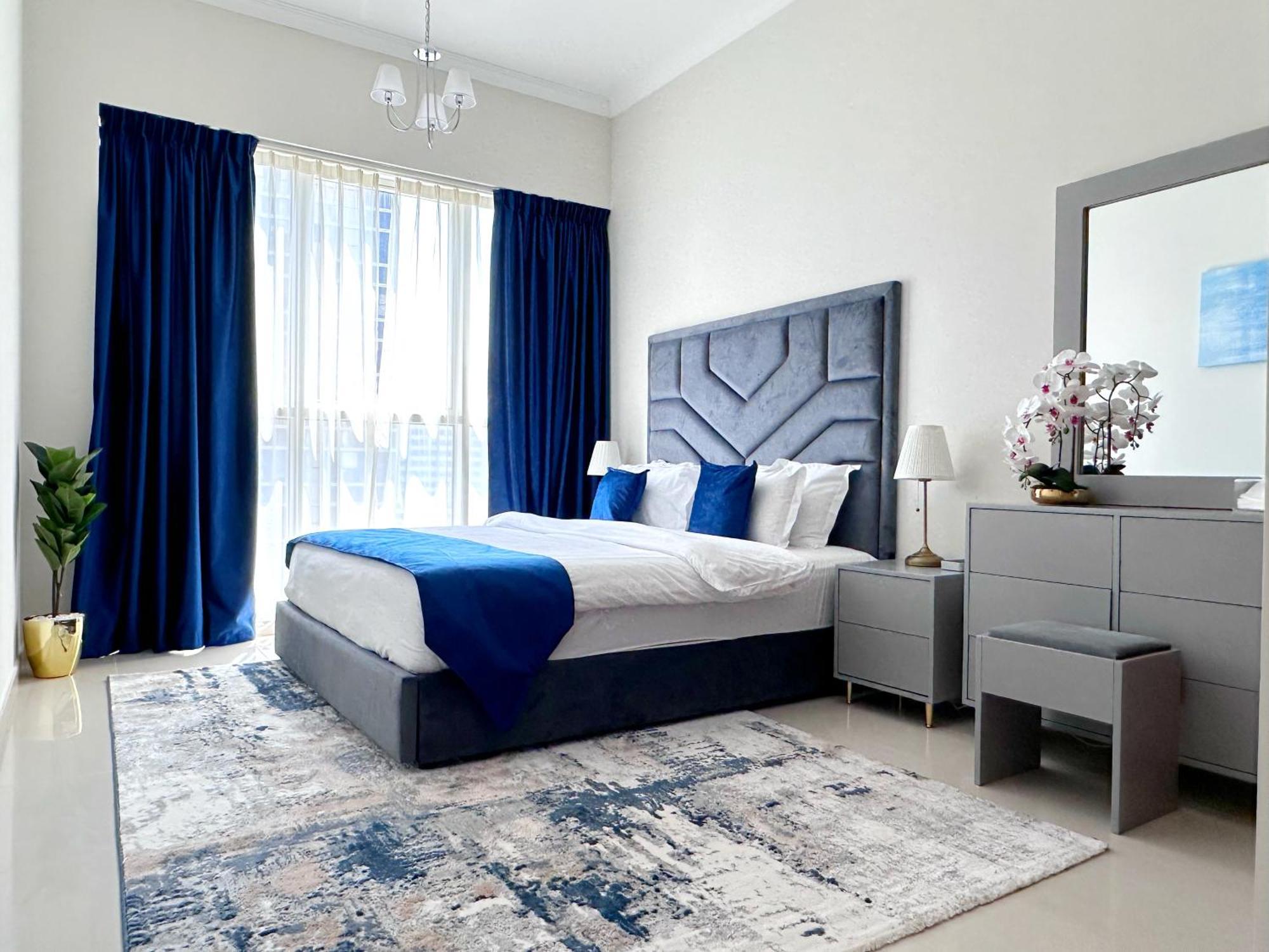 Dunya Tower Luxury And 2 Min Walk To Dubai Mall And Burj Khalifa In Heart Of Downtown Eksteriør billede